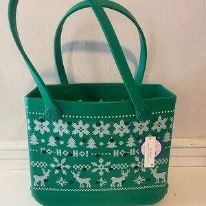 Baby Bogg Bag Ugly Christmas Sweater Green Bag
